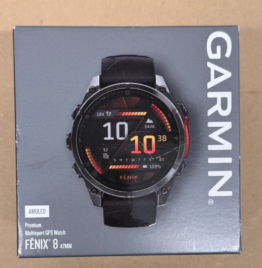 GARMIN FENIX 8 AMOLED 47MM PREMIUM MULTISPORT GPS UHR - NEU VERSIEGELT